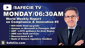 STVN#5: Compliance & innovation / AWS, Microsfoft, e-KYC, Bank of Greece, AI & Neuroscience