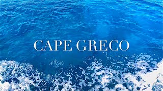 CAPE GRECO CYPRUS 4K 60 FPS APHRODITE CRUISES BOAT TOUR PROTARAS BLUE LAGOON