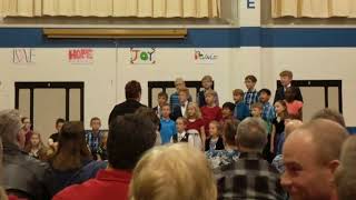 Connor McCary's Christmas program 2017