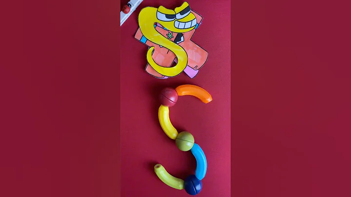 The entire alphabet in one hand KXSI@ e& #magnetic #oddlysatisfying #satisfying