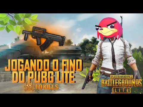 JOGANDO O FINO DO PUBG LITE!!!