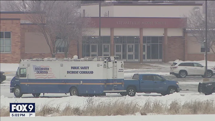 Stewartville High School shooting: Teen shot, man dead