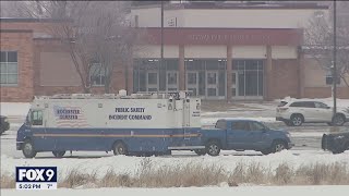 Stewartville High School shooting: Teen shot, man dead
