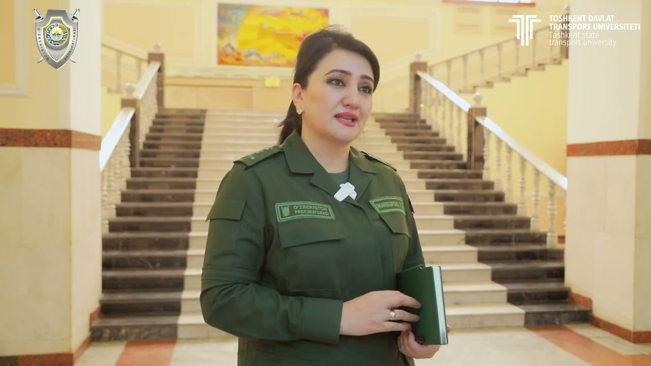 Транспорт прокурори И.Наримов томонидан Транспорт  университетида сайёр қабул ўтказилди.