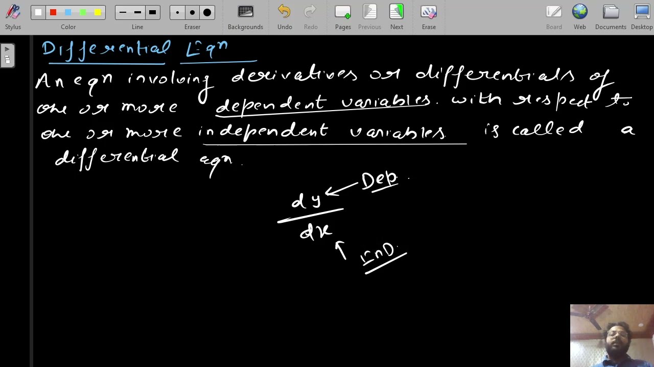1. Ordinary Differential Eq ODE | order & degree/ Formation of Differential CSIR NET GATE PGT TGT