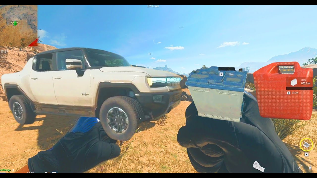 Hummer EV Vs Gas can Vs Car Battery (How To Charge EV) in Warzone 2.0