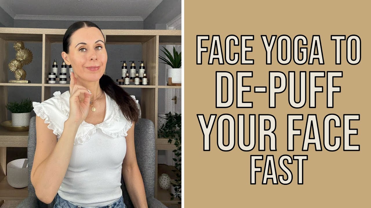 Cortisol Face? 10 Minute Face Yoga To De Puff Fast