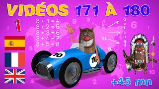 Foufou - Apprendre aux enfants tout en s'amusant (Learn with Fun For Kids - Videos 171-180) 4k