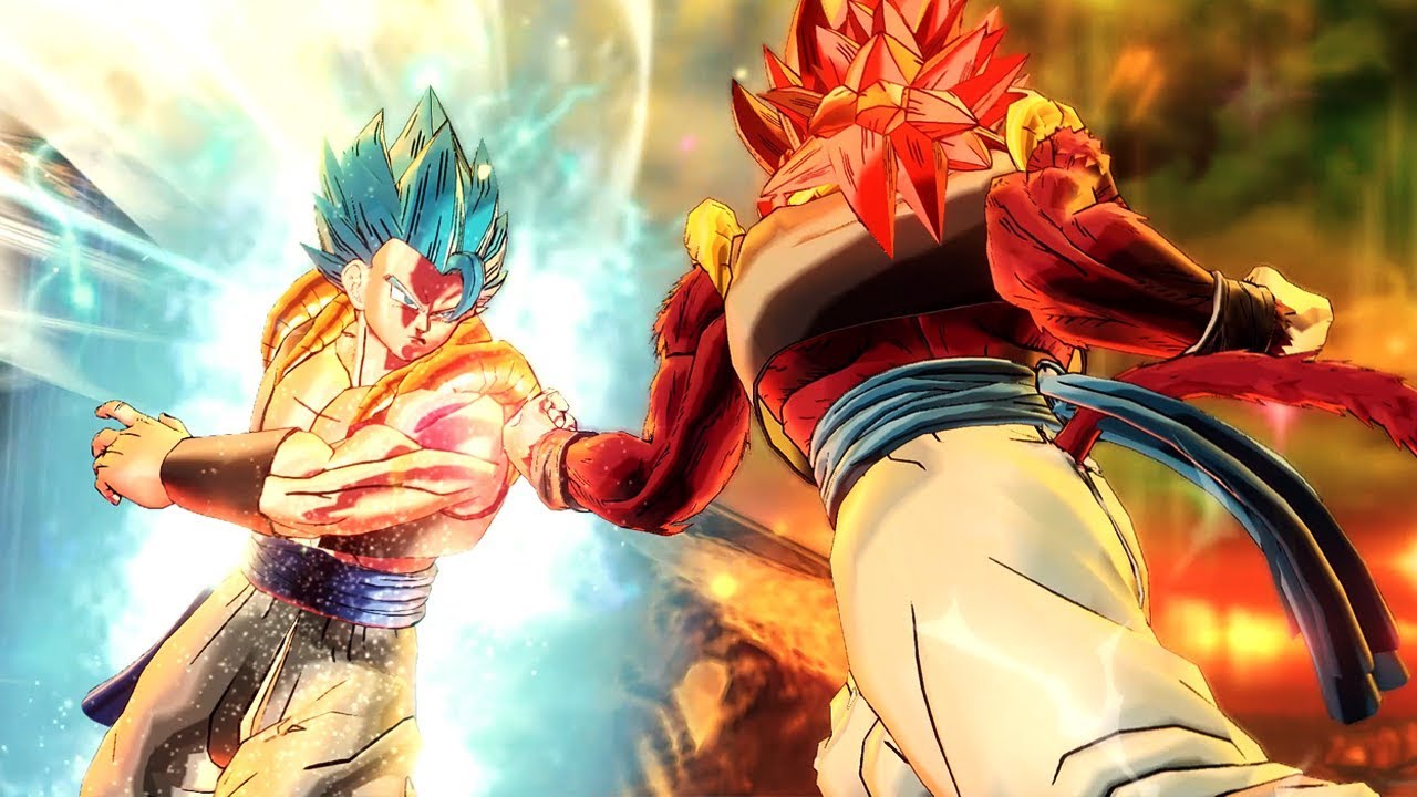 Dragon Ball's SSB Gogeta Vs. SSJ4 Xeno Vegito Who Is Stronger and Who Wins?