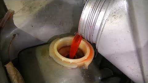 How to flush your power steering fluid using a Mityvac!