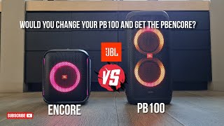 JBL Encore vs JBL Partybox 100 sound comparison