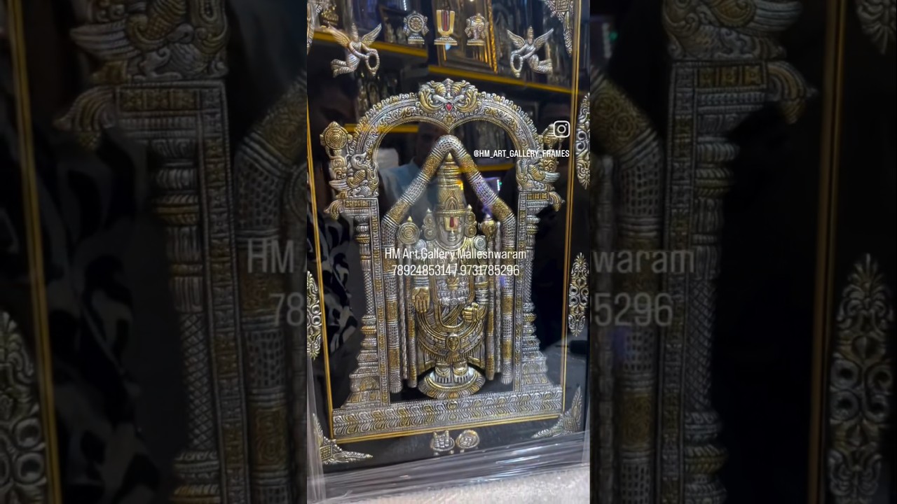 Custamised 999 pure silver antique frames 