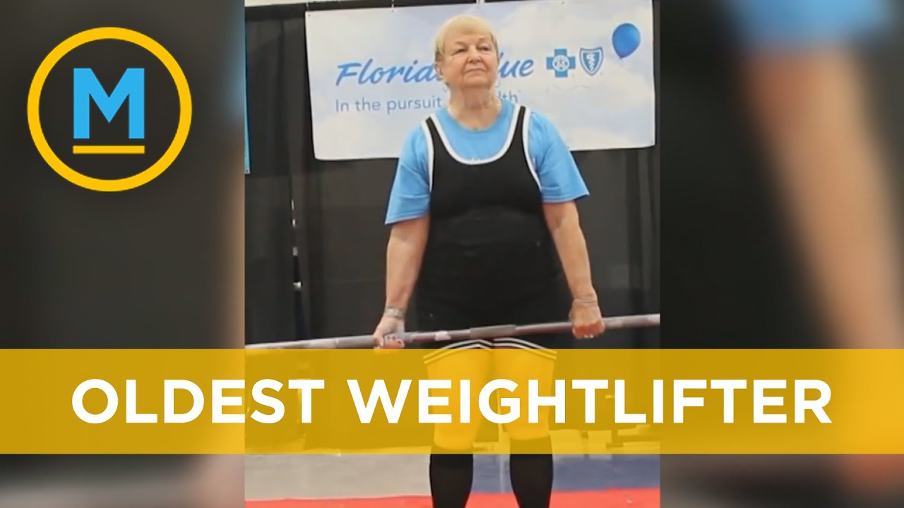 100-year-old woman becomes world's oldest competitive powerlifter | Your Morning