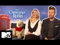 How To Do Winnie The Pooh’s Voice | Disney’s Christopher Robin Cast | MTV Movies