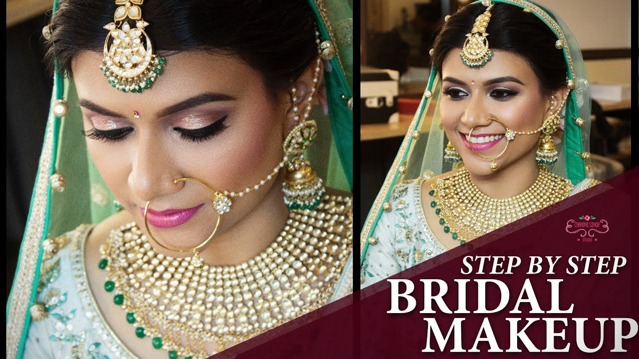 Amazing Beautiful Bridal Makeup Tutorial 2018 Step By Step New