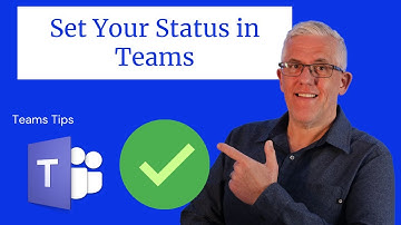 How to set your status in Microsoft Teams - Quick Tip #5