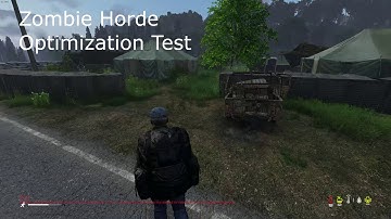 Zombie Horde Optimization Test - DayZ Standalone