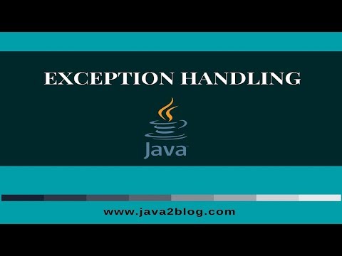 Exception Handling in Java