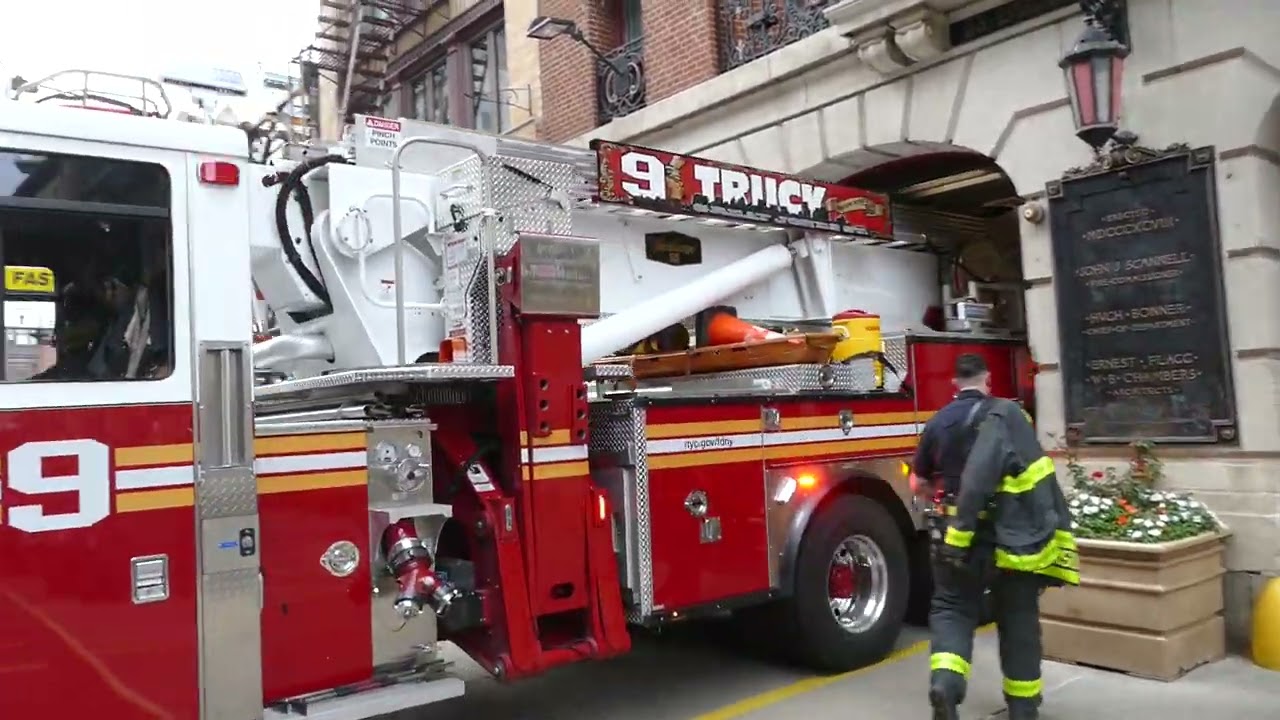 First look at brand-new FDNY Tower Ladder 9