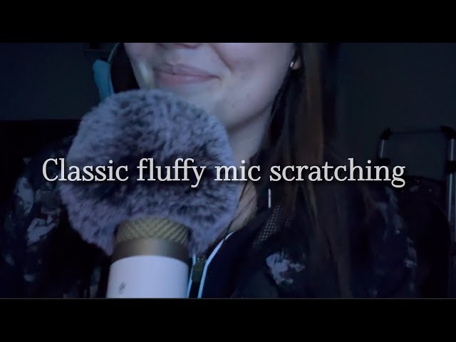 ASMR Classic Fluffy Mic Scratching | Gentle |