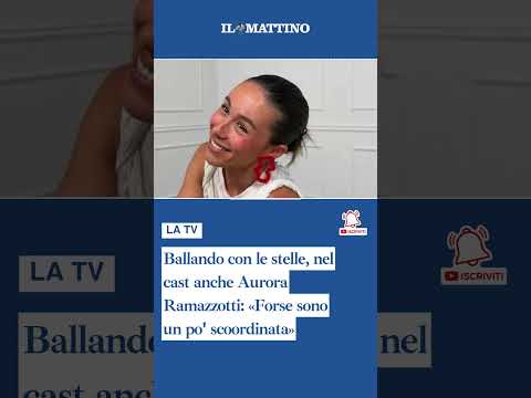 Video Ballando con le stelle, nel cast anche Aurora Ramazzotti: «Forse sono un po' scoordinata»