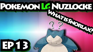 Waking My Favorite Pokemon Snorlax  - Pokemon Leaf Green Randomizer Nuzlocke: Episode 13