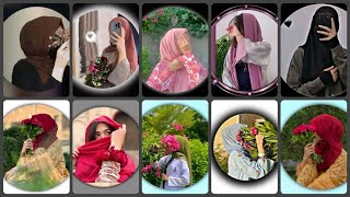 ✨️Hijab Hidden face girls pic for Instagram l hijab girls selfie miror hidden face dpz for Instagram screenshot 4