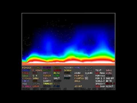 POWDER GAME 2 EPIC FIREWORKS PART 1