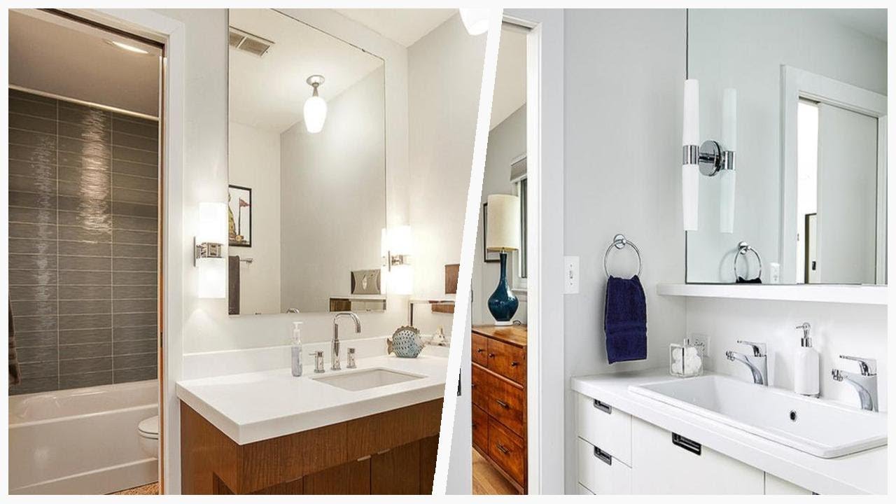 75 Mid-century Modern Kids' Bathroom Design Ideas You'll Love ➤