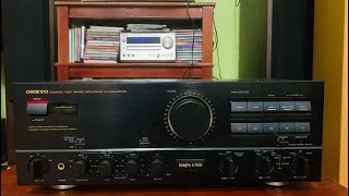 Amply ONKYO A-701D có giải mã DAC chơi 4 sò than 2 vít lớn  ,cs215w giá 3,300 lh 0902638162