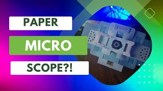 Exploring the Foldscope Paper Microscope - Science in Your Pocket!  // ACE CORP.