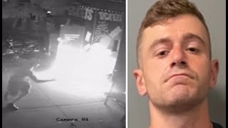 Man arrested for setting fire to ticket booth at 18th Avenue Feast