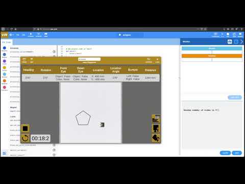 Draw a Polygon (Python VEXCode VR)