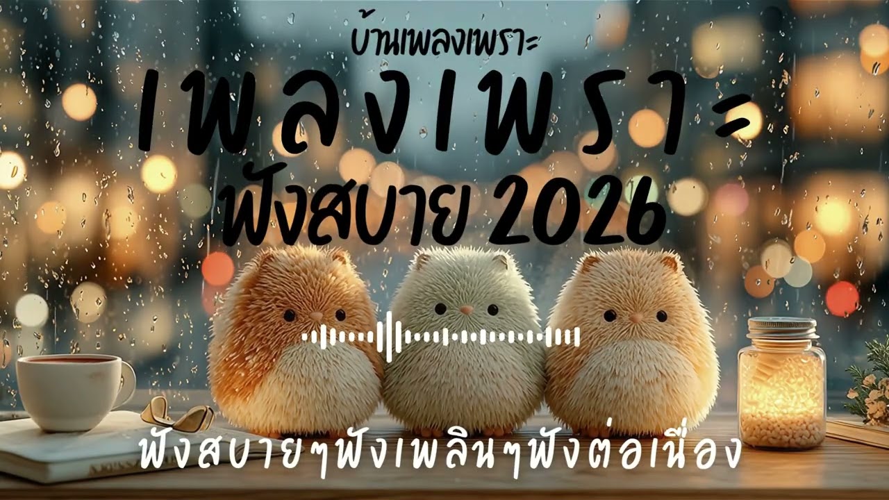 รวมเพลงเพราะๆ ฟังสบายๆ ฟังทำงาน ร้านกาแฟ 2026 EP.125#เพลงใหม่ล่าสุด #เพลงเพราะ #เพลงฮิต#เพลงไทย