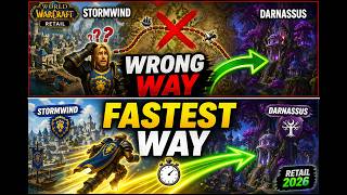 How to get from Stormwind to Darnassus Guide (WoW Retail 2026) – Fastest Route!