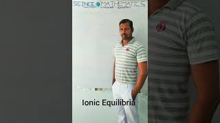 Ionic Equilibria pdf