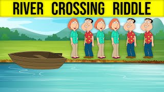 The Riddle of Crossing the River: Help Three Jealous Men and Their Wives Cross the River