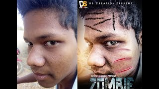 Photoshop manupulation tutorial how to make zombie postere designe in photoshop cc and cs6 tutorial screenshot 5