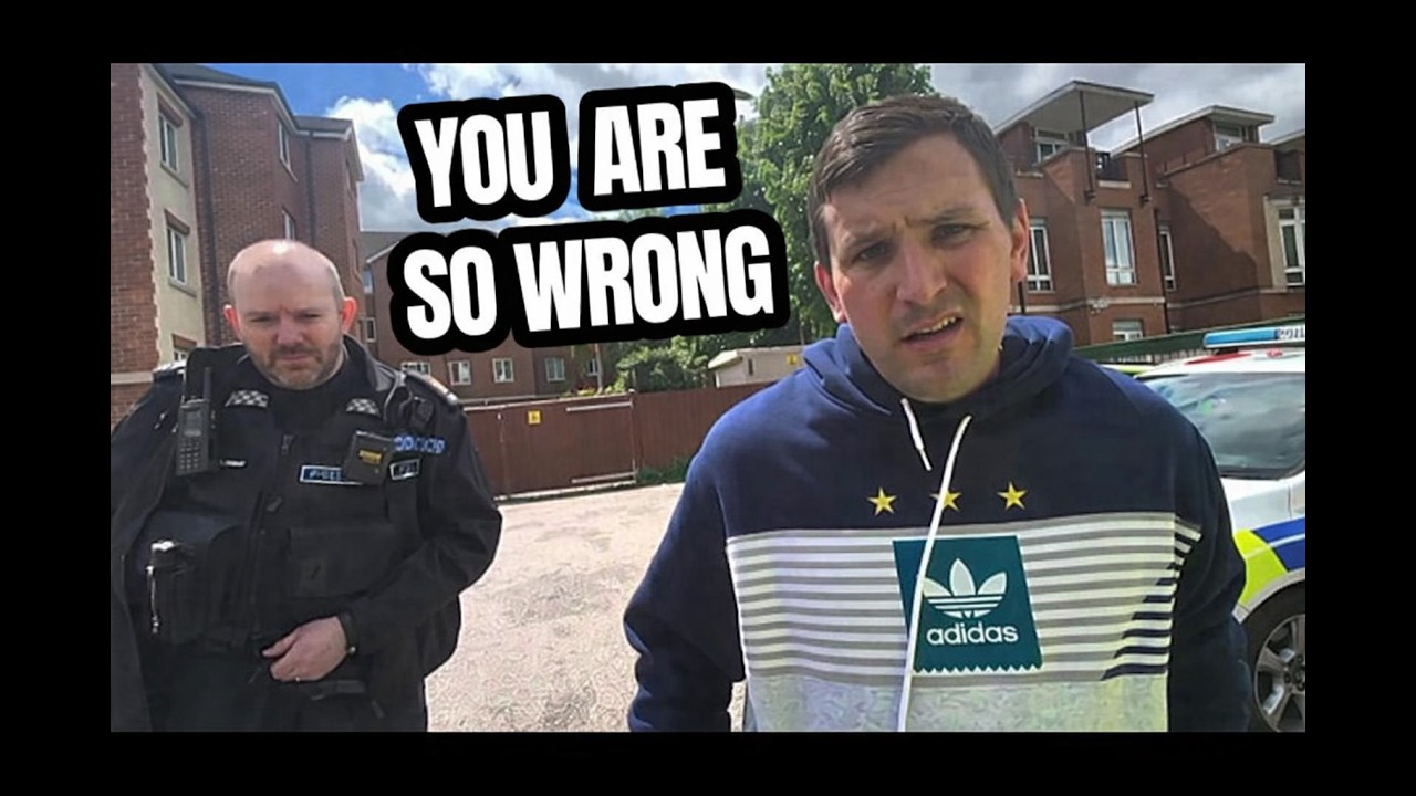 Cocky UK Sergeant PANICS After Arrest Falls Apart Against Auditor! #UKPolice #PoliceAudit #ViralVide