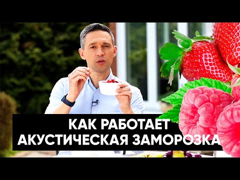 Как работает АКУСТИЧЕСКАЯ заморозка?