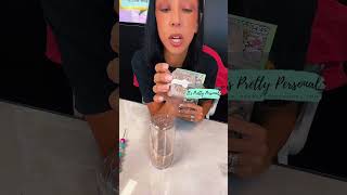 PART 1- Easy Beach #snowglobetumbler 🩵🐚🌊 #diy #glitter #craft