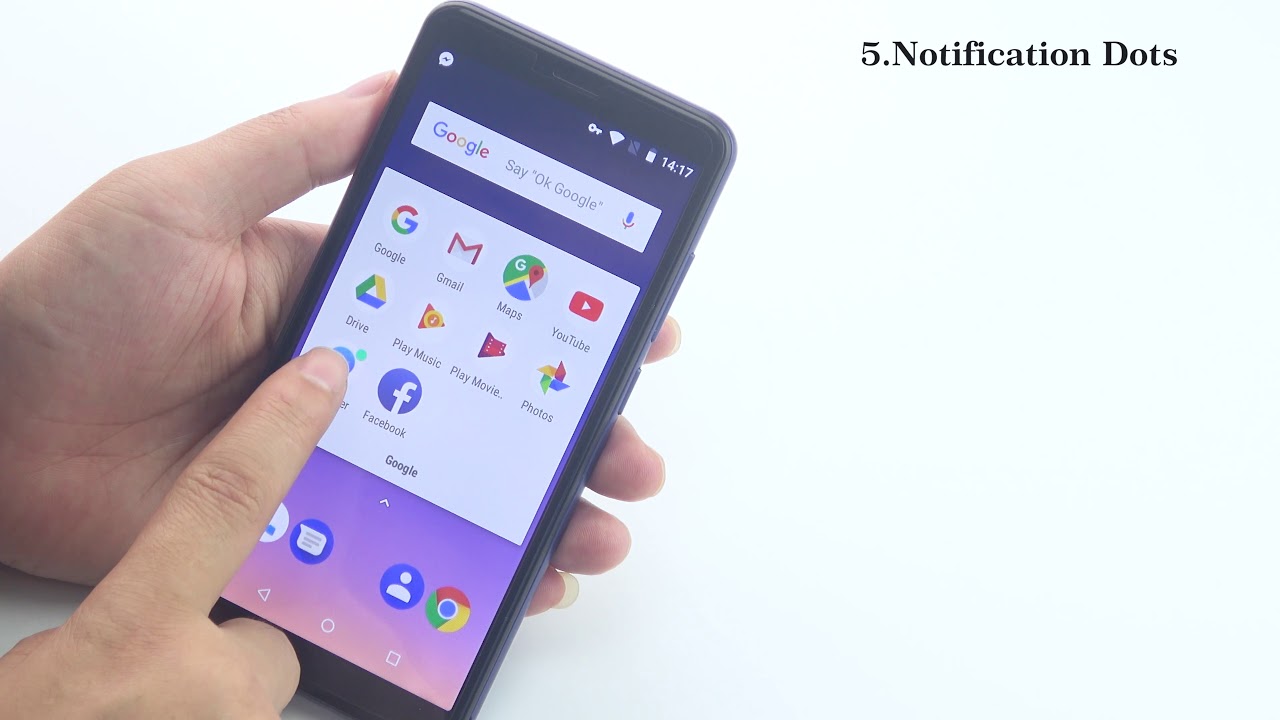 Unbox & Android 8.1 New Features On BLUBOO D6