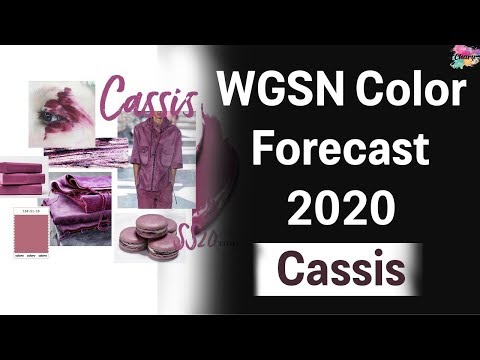 WGSN Color Trend Forecast 2020 – Cassis