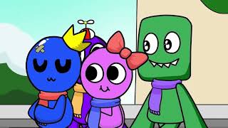 Rainbow Friends | Red has to do twerk  Rainbow Friends spin the bottle!