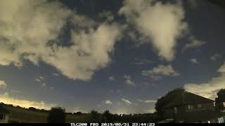 Night timelapse of 31st August/1st September 2019, Irlam