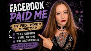 How Much Does Facebook Pay My First Month Monetized 23K Followers