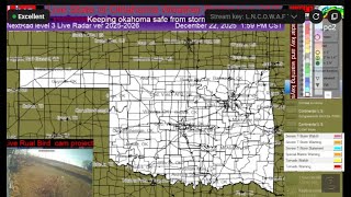 3,5,26 was Live  tracking storms in Ok  on radar 2025 Urgent live weather.