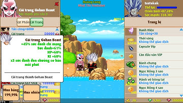 Ngọc rồng Lậu Mới Nhất - Nro Lậu 5.1Đã Open Nhập Code Nhận Từ 2 Đến 8k Thỏi Vàng Free 100k Hồng Ngọc