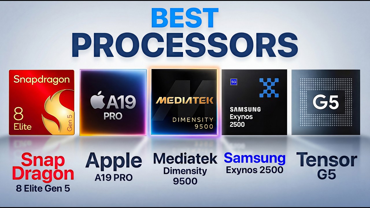 The BEST Smartphone PROCESSORS of 2026