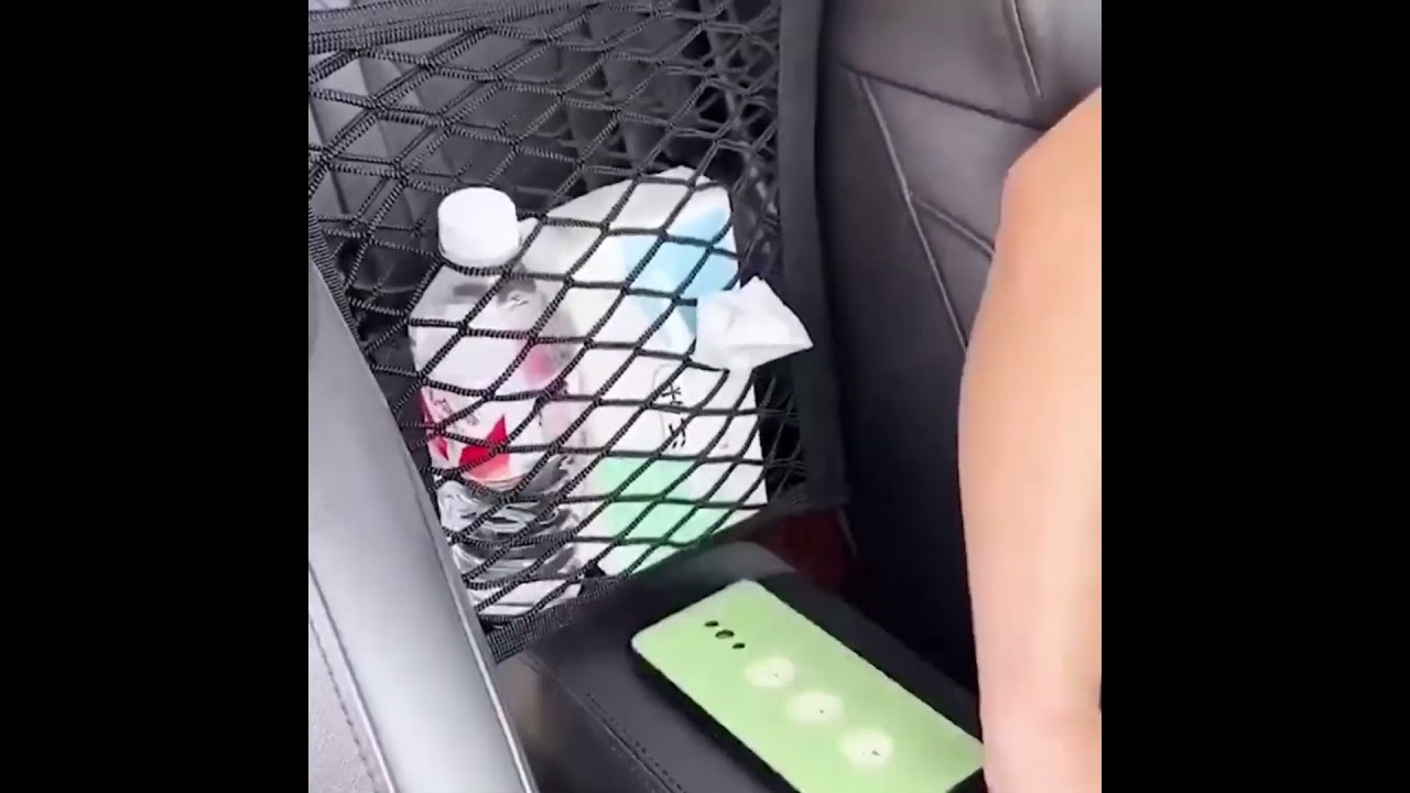 Elastic Mesh Net Trunk Bag